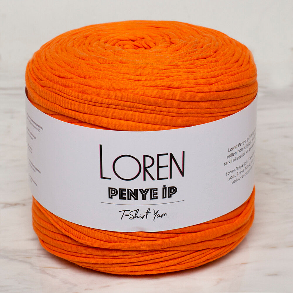 Loren Penye Kumaş El Örgü İpi Turuncu - 149